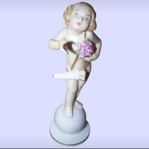 Rosenthal Figurine Cherub as Congratulator / Amor with Ball Model #1838 Germany